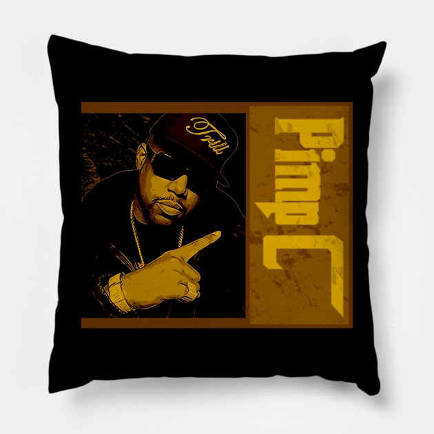 PIMP C Pillow by Nana On Here