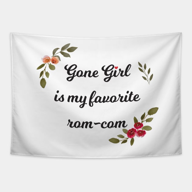 gone girl is my favorite rom-com Tapestry by perspxdeathstar