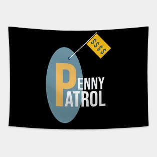 Funny Accounting Pun Penny Patrol Tapestry