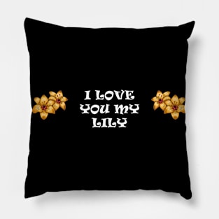 Lily Lilies Flower Gift Love Pillow