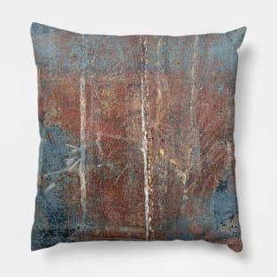 Weathered old rusty texture Pillow