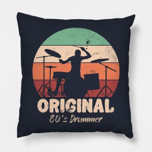 Original 80's Drummer Pillow