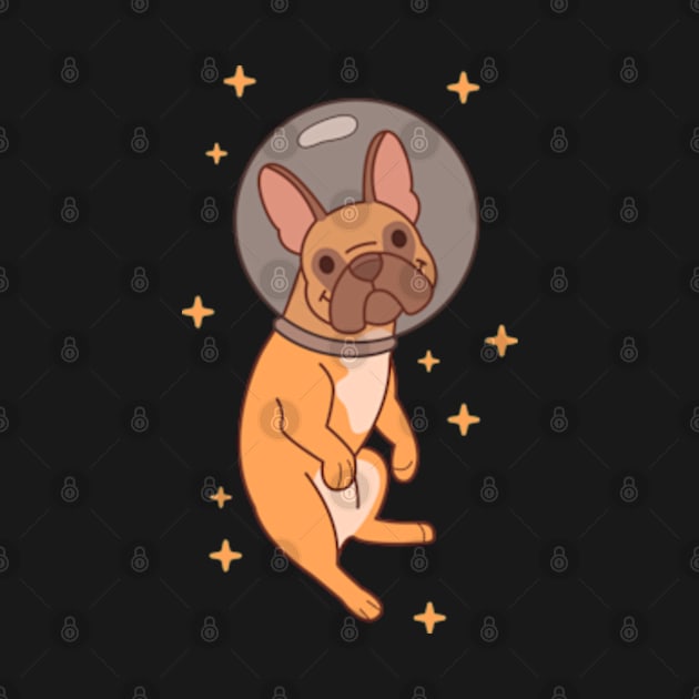 Frenchie in Space by Vaigerika