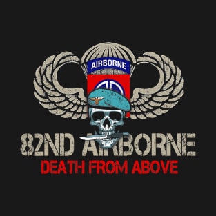 Death From Above 82nd Airborne Division Veterans Day T-Shirt