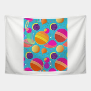 Happy Planets Tapestry