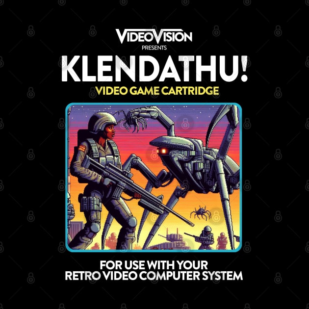 Klendathu! 80s Game by PopCultureShirts