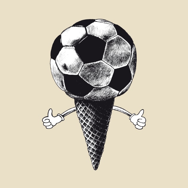 ice cream soccer by Matrovje