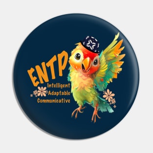 ENTP, Visionary, Parrot Pin