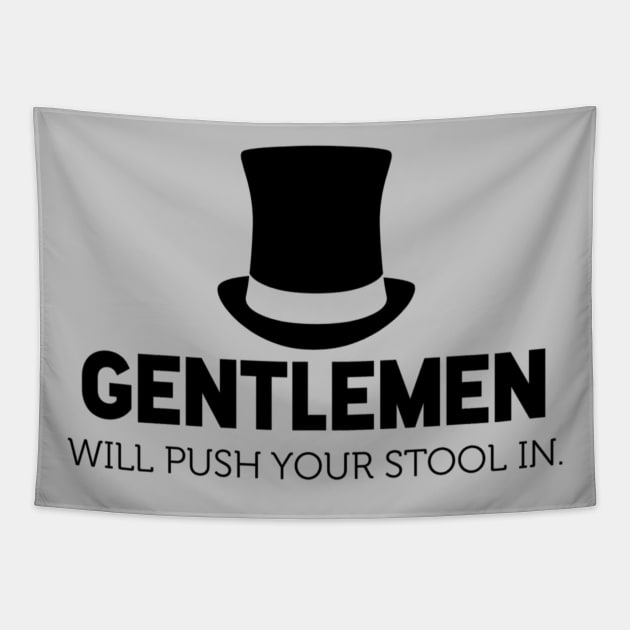 Gentlemen Tapestry by JasonLloyd