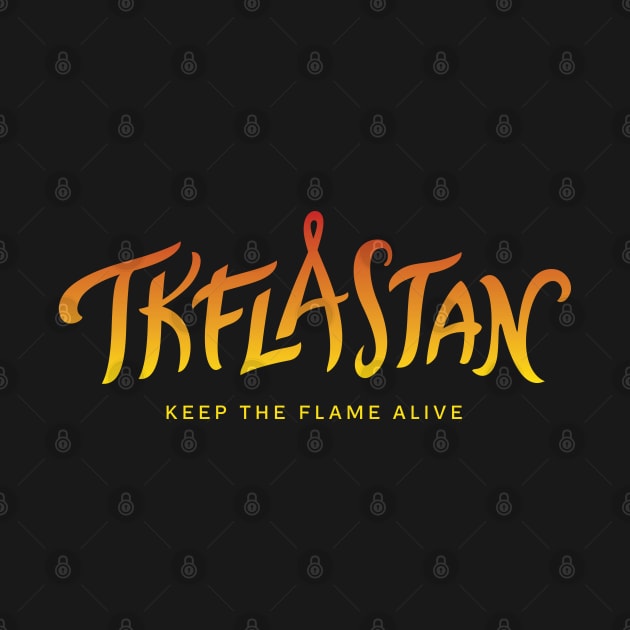 TKFLASTAN orange gradient by Keep the Flame Alive