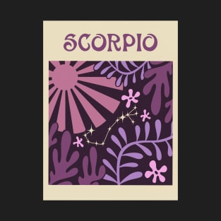 Abstract Scorpio Zodiac T-Shirt