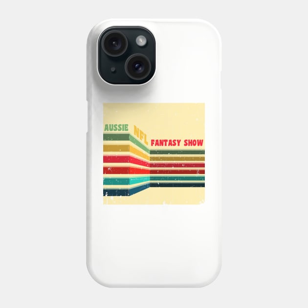 Aussie NFL Fantasy Stripes Phone Case by Aussie NFL Fantasy Show