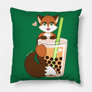 Thai Tea Fox Pillow