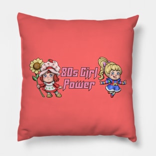 80s Girl Power Pillow