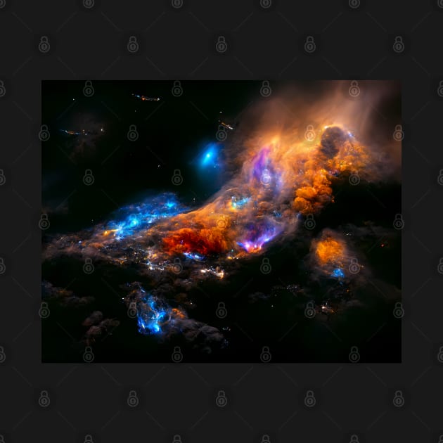 Space Nebulae #3 by endage