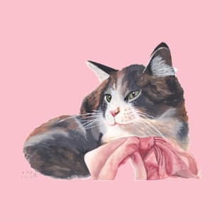 custom cat portrait T-Shirt