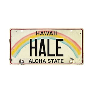 Hale Vintage Hawaii License Plate T-Shirt