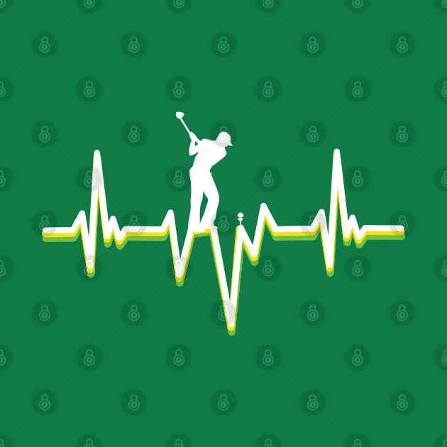 Golf Heartbeat Design by V-Rie