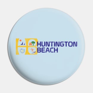 Huntington Beach Vintage Pin