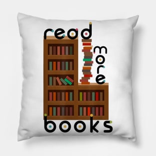 Read More Books English Teacher Library Reading Pillow