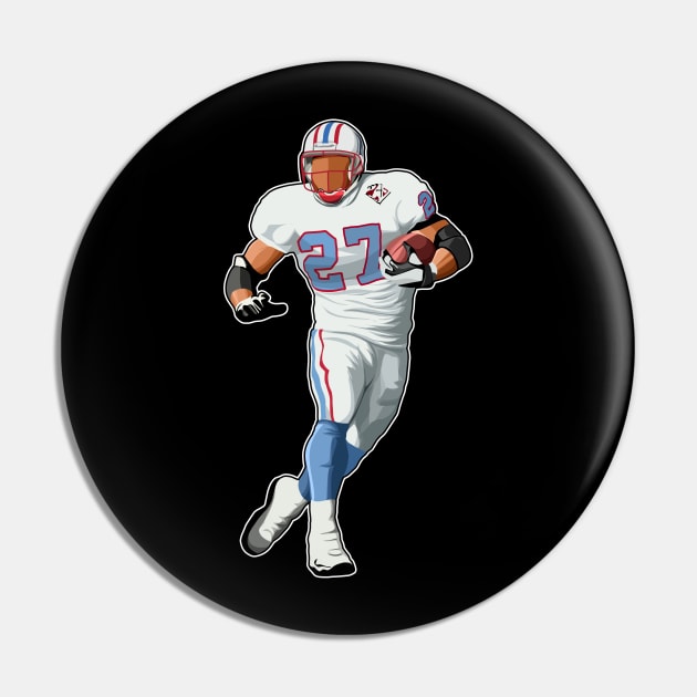 Eddie George #27 Runs Pin by GuardWall17