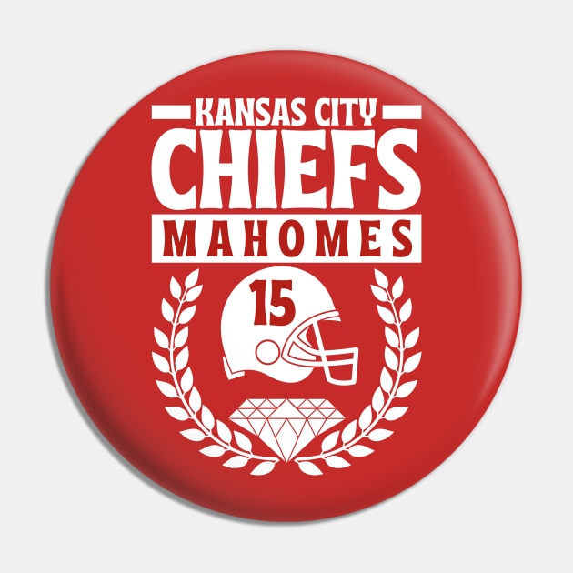 Kansas City Chiefs Mahomes 15 Helmet American Football Pin by Astronaut.co