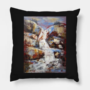 Falling Water Pillow