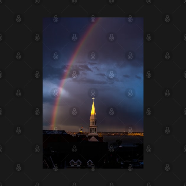 Rainbow Steeple by ShootFirstNYC