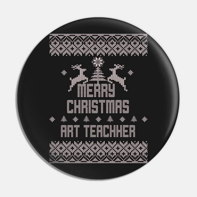 Merry Christmas ART TEACHER Pin by ramiroxavier