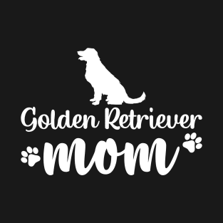 Cute Golden Retriever Mom Goldie Dad Love Dog Puppy T-Shirt