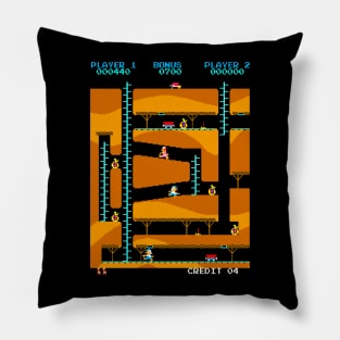 Mod.1 Arcade Bagman Video Game Pillow