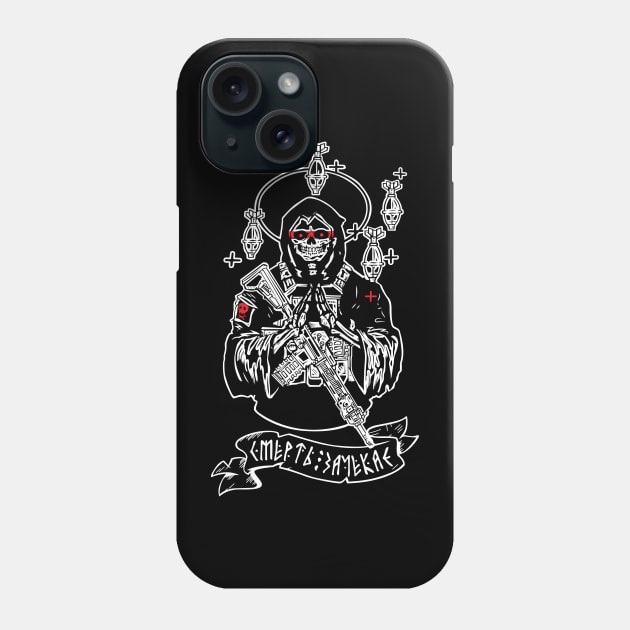 Death will wait! Phone Case by playmanko