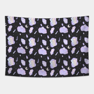 Pastel Spookyness (Repeating pattern) Tapestry