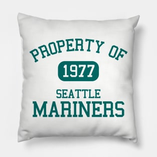 Property of Seattle Mariners Pillow