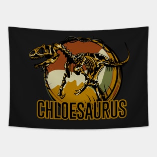 Chloesaurus Chloe Dinosaur T-Rex Tapestry