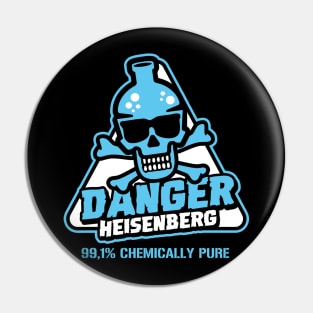 Danger - 99,01% chemically pure Pin