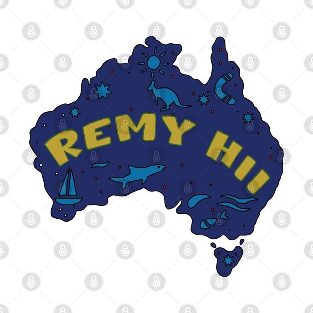 AUSTRALIA MAP AUSSIE REMY HII by elsa-HD