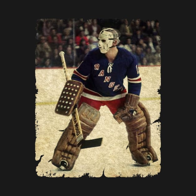 Ed Giacomin, 1970 in New York Rangers by Momogi Project