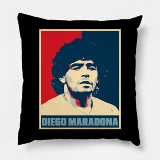 Diego Maradona Hope Poster Art Pillow
