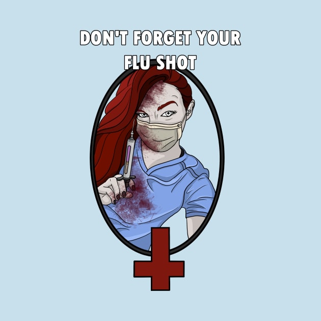 Evil nurse flu shot by Injustice