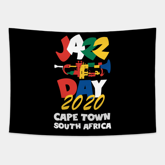 International Jazz Day Cape Town South Africa 2020 Tapestry by jazzworldquest