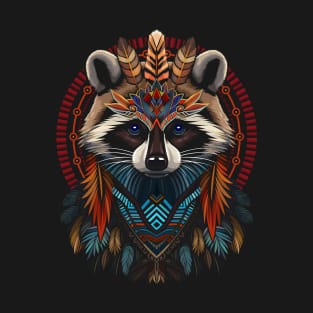 Tribal raccoon T-Shirt