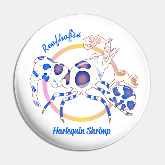 Harlequin Shrimp Pin by Reefhorse