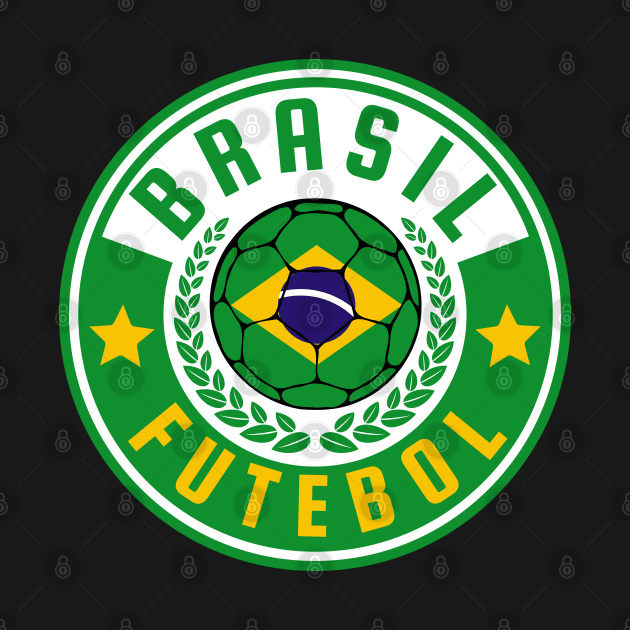 Brasil Football by footballomatic