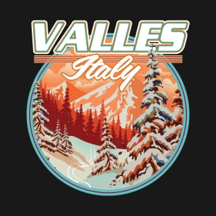 Valles Italy Logo T-Shirt