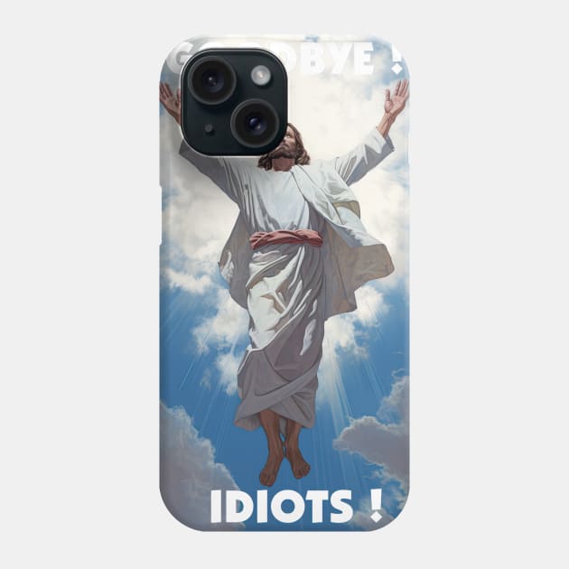 Jesus has left the building Phone Case by obstinator