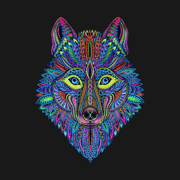 Wolf Neon by Decoratenorte