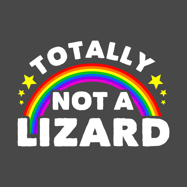 Totally Not A Lizard by dumbshirts