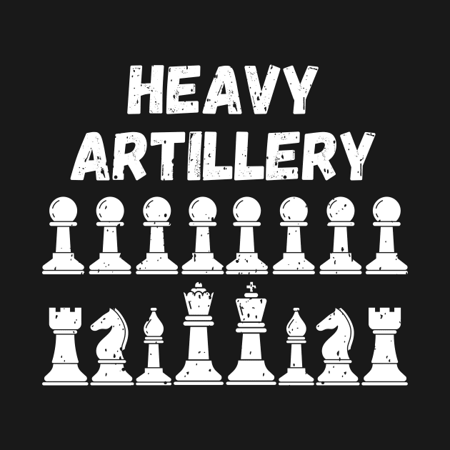 Chess - Heavy artillery by William Faria