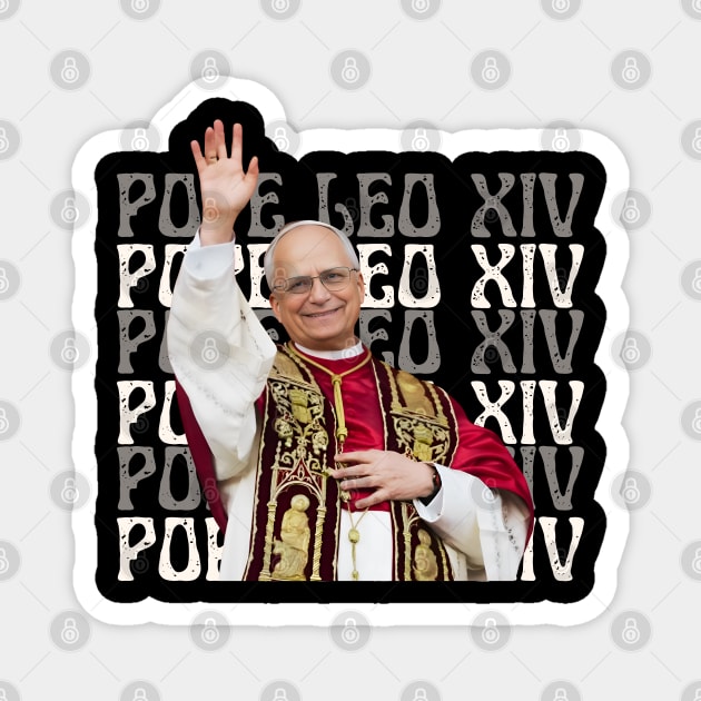Pope-Leo-XIV Magnet by Creatifly Graphic Tees